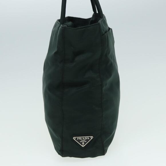 PRADA Hand Bag Nylon Khaki - Picture 5 of 11